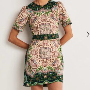 Boden Cotton Mini Shift Dress 6P